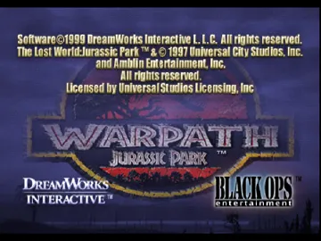 Warpath - Jurassic Park (US) screen shot title